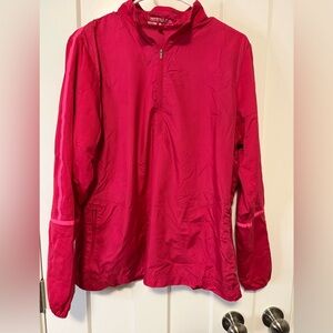 Nike Golf Women’s Vibrant Pink Windbreaker Jacket Size XL